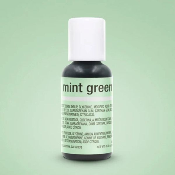 Mint Green Chefmaster Liqua-Gel Food Colouring 20g