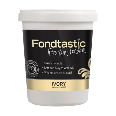Fondtastic Vanilla Flavoured Fondant - Ivory 908g