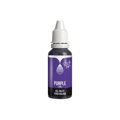 Over The Top Purple Gel Paste Food Colour 25g