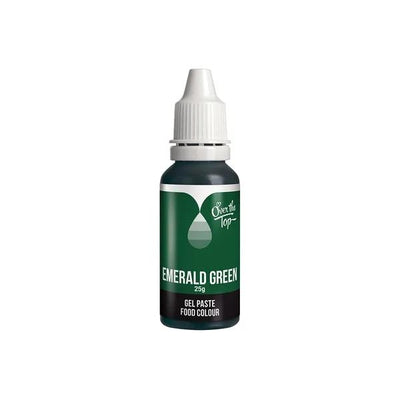 Over The Top Emerald Green Gel Paste Food Colour 25g