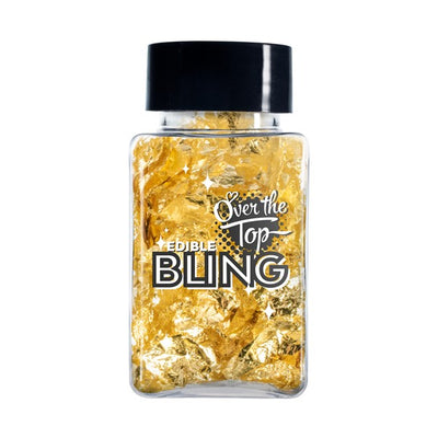 Over The Top Edible Bling Gold Leaf Flakes 2g