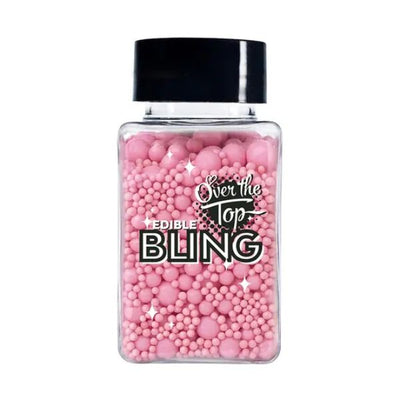Over The Top Edible Bling Pink Medley Sprinkles 65g