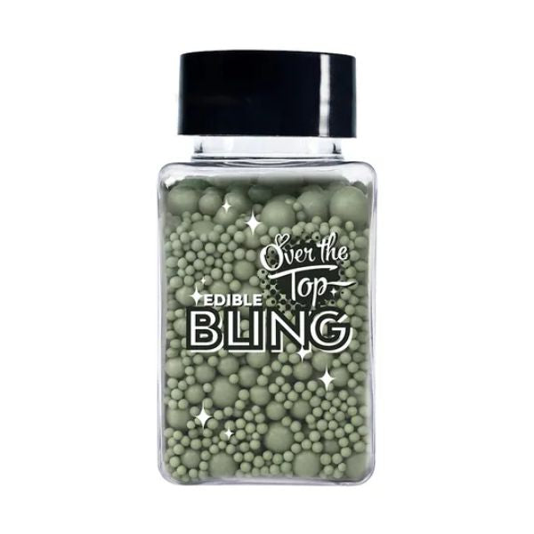 Over The Top Edible Bling Sage Medley Sprinkles 65g
