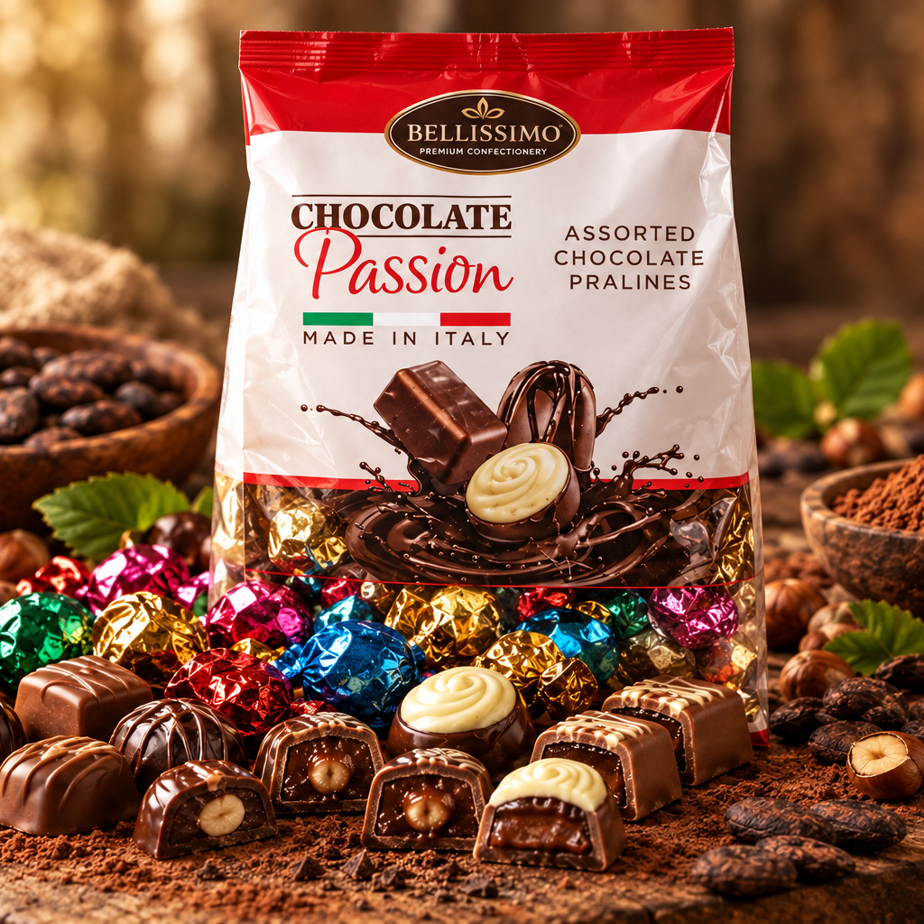 Choc Passion Italian Pralines Asstd 600g