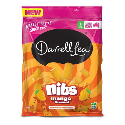 Darrell Lea Mango Nibs 200g