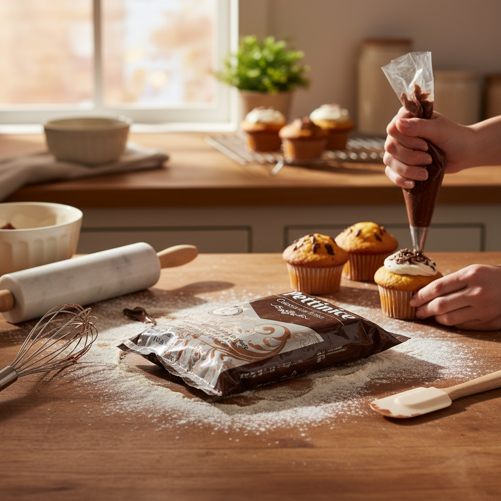 750g Choc Bakels Pettinice Ready-to-roll Fondant