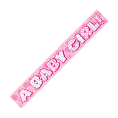 Baby Girl Prism Banner 12ft
