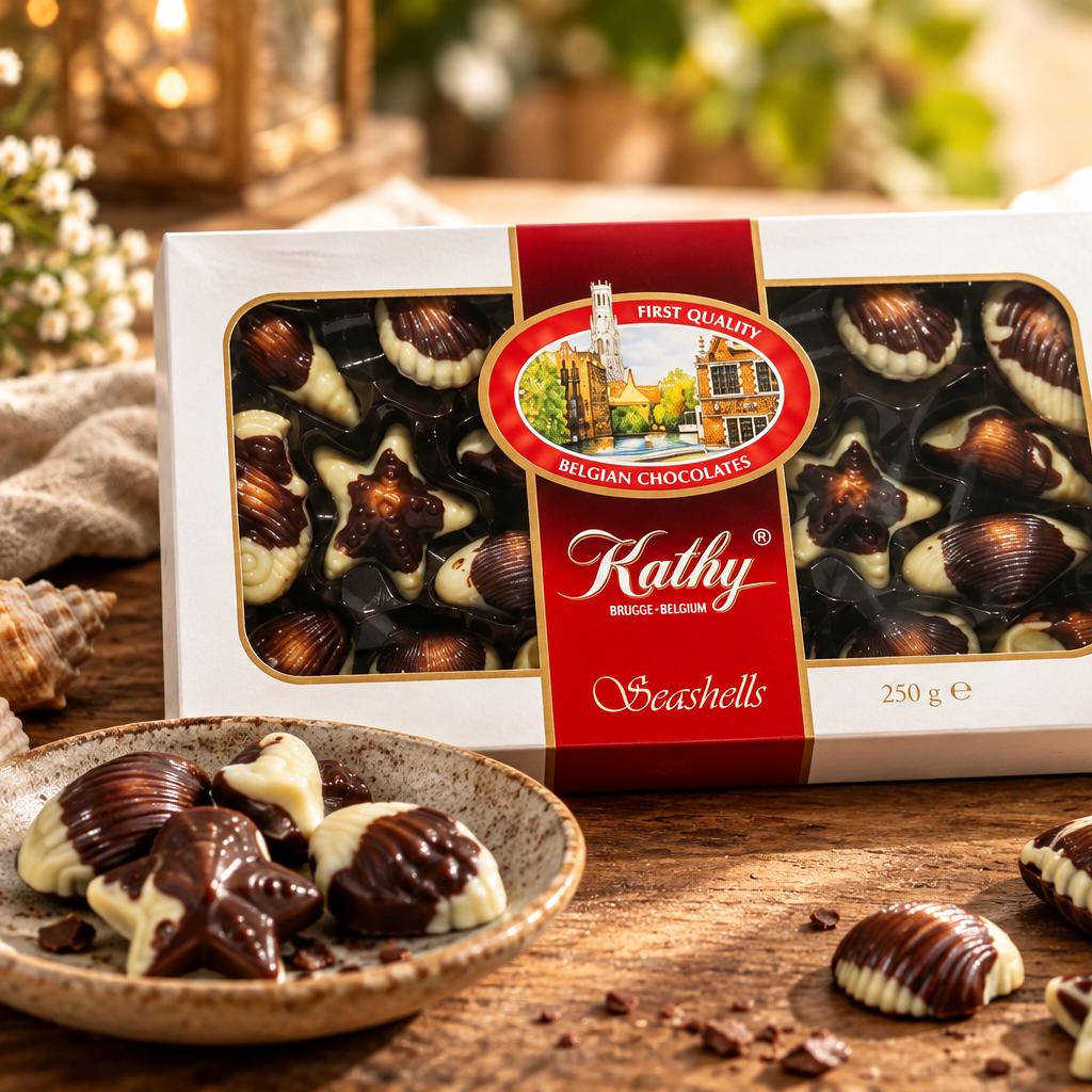 Belgian Seashells Chocolate 250g