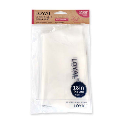 10pk 18in/46cm Loyal Clear Disposable Biodegradable Piping Bags (to be replaced)