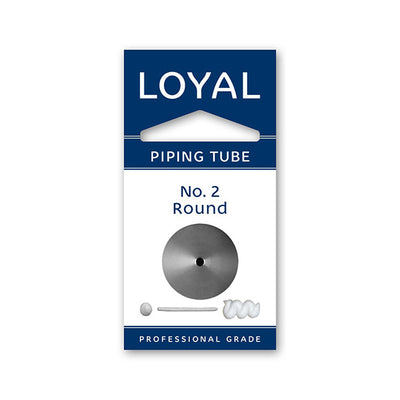 No.2 Round Loyal Standard Stainless Steel Piping Tip