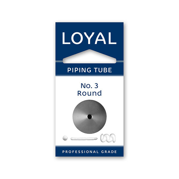 No.3 Round Loyal Standard Stainless Steel Piping Tip