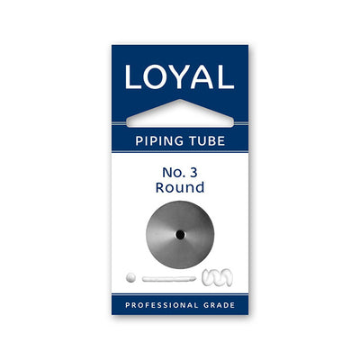 No.3 Round Loyal Standard Stainless Steel Piping Tip