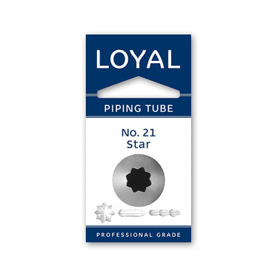 No.21 Star Loyal Standard Stainless Steel Piping Tip