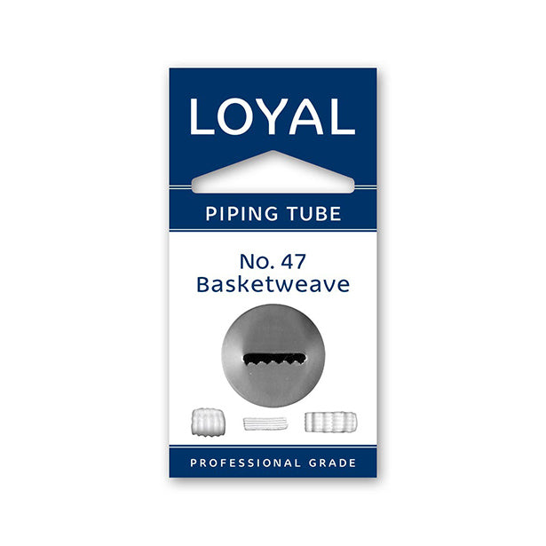 No.47 Basketweave Loyal Standard Stainless Steel Piping Tip