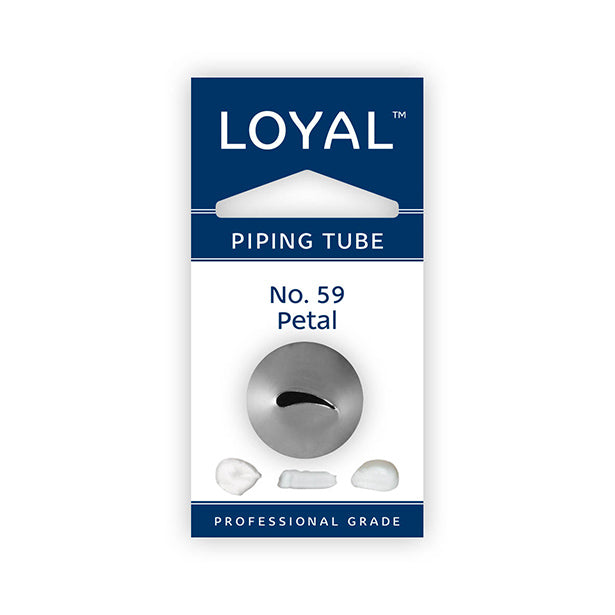 No.59 Petal/Rose Loyal Standard Stainless Steel Piping Tip
