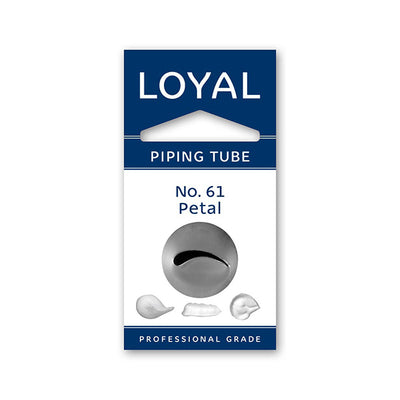 No.61 Petal/Rose Loyal Standard Stainless Steel Piping Tip