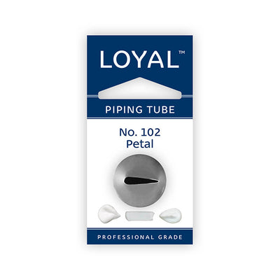No.102 Petal Loyal Standard Stainless Steel Piping Tip