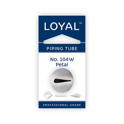 No.104W Petal Loyal Standard Stainless Steel Piping Tip