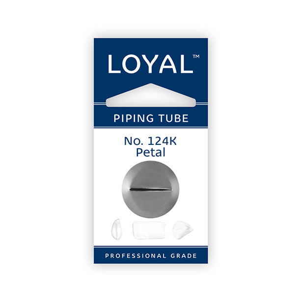 No.124K Petal Loyal Medium Stainless Steel Piping Tip