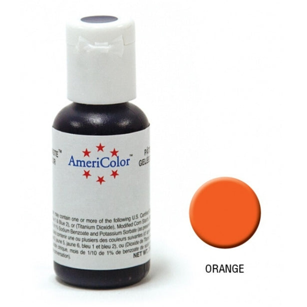 DATED SPECIAL Americolor Orange Soft Gel Paste 0.75oz/21g (BB Jan 2024)