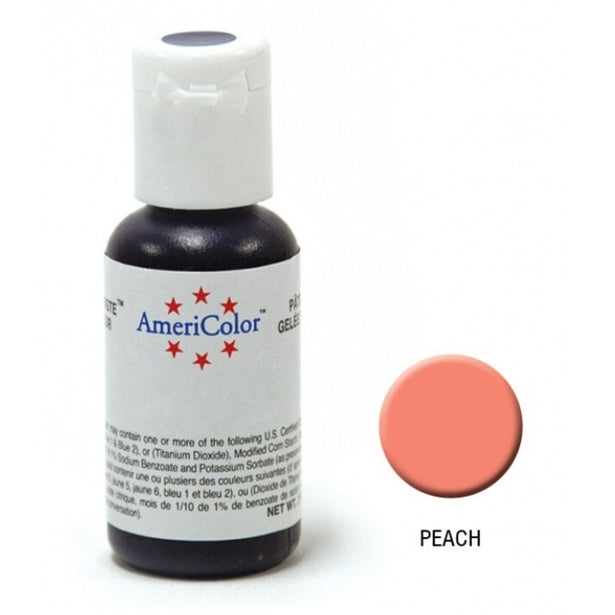 DATED SPECIAL Americolor Peach Soft Gel Paste 0.75oz/21g (BB Jan 2024)