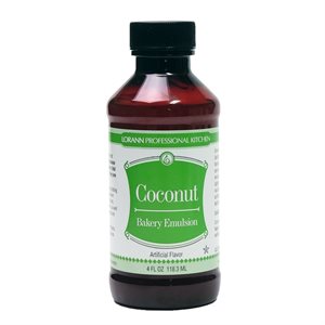 LorAnn Oils Coconut Emulsion 4oz/118ml