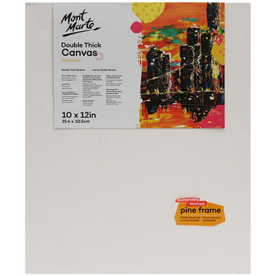 Mont Marte Studio Canvas Pine Frame Double Thick 25.4x30.5cm