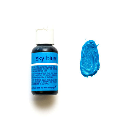 Chefmaster Sky Blue Liqua-Gel Food Colouring 0.70oz