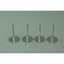 4pk Ateco Heating Core Rods