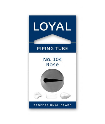 No.104 Petal Loyal Standard Stainless Steel Piping Tip