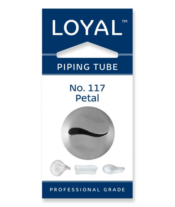 No.117 Petal Loyal Medium Stainless Steel Piping Tip