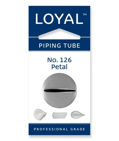 No.126 Petal Loyal Medium Stainless Steel Piping Tip