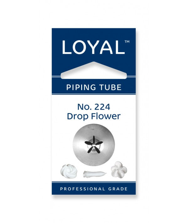 No.224 Drop Flower Loyal Standard Stainless Steel Piping Tip