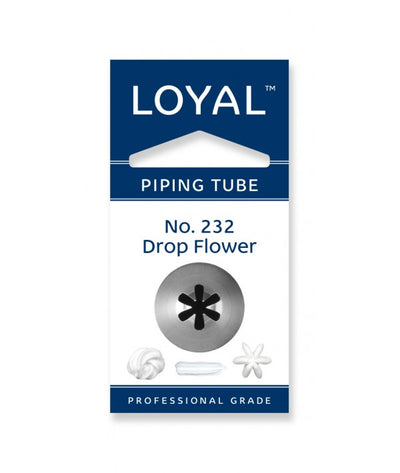 No.232 Drop Flower Loyal Standard Stainless Steel Piping Tip