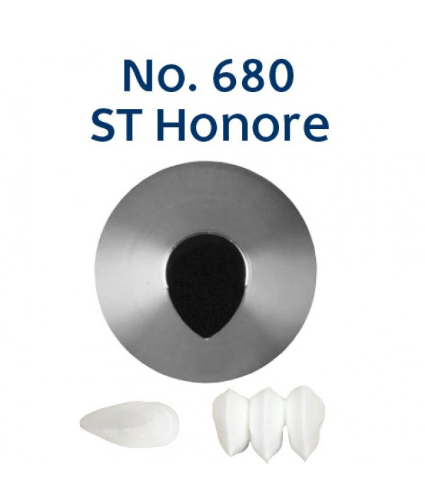 No.680 St Honore Loyal Medium/Large Stainless Steel Piping Tip