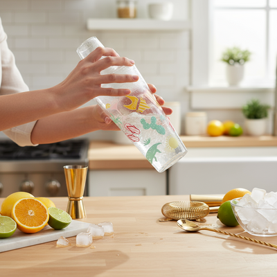 Poolside Summer Cocktail Shaker