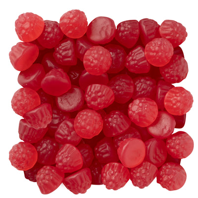 1kg Raspberries Lollies