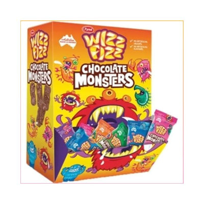 Wizz Fizz Choc Monster Mouth 72pk