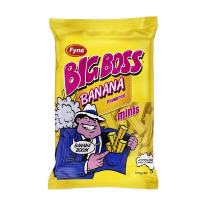 Big Boss Banana Mini Sticks 300g