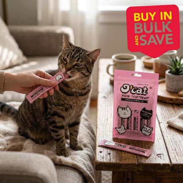 24pk Creamy cat treats Salmon flavour