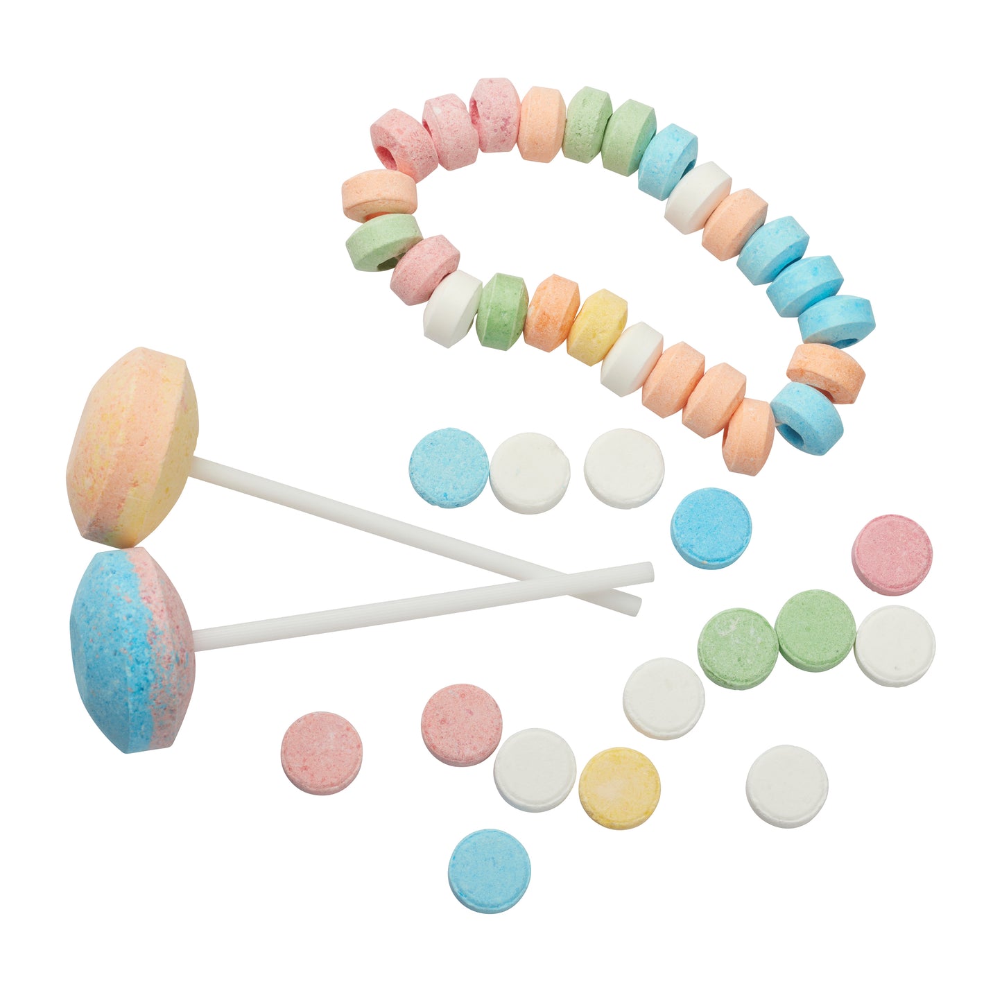 45pc Rainbow Candy Jar 500g