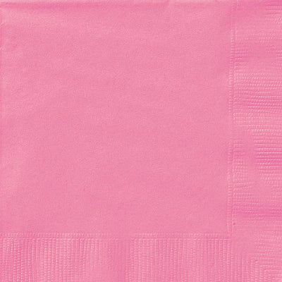 Hot Pink Lunch Napkins 33x33cm 20pk