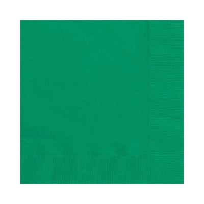 Emerald Green Lunch Napkins 33x33cm 20pk