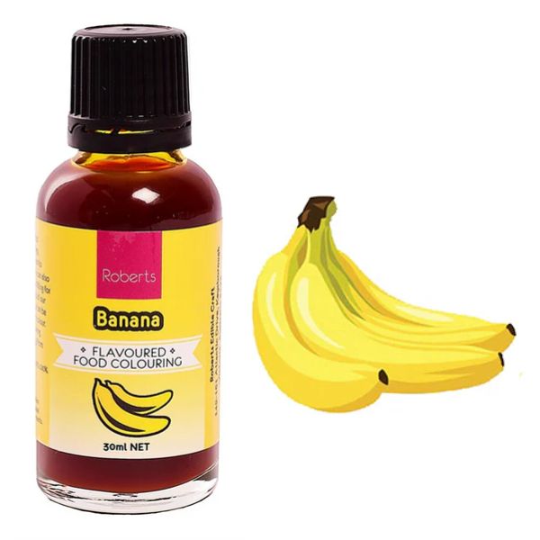 Roberts Banana Flavour Colour 30ml