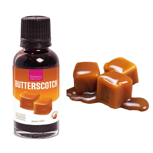 Roberts Butterscotch Flavour Colour 30ml