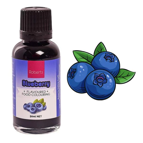 Roberts Blueberry Flavour Colour 30ml