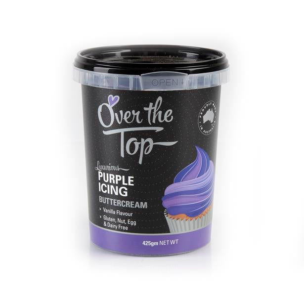 DATED SPECIAL Over The Top Buttercream - Purple 425g (BB May 2024)