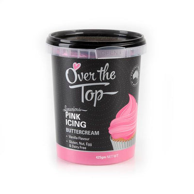 Over The Top Buttercream - Pink 425g