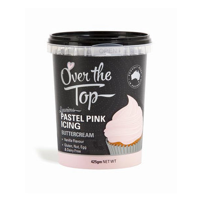 Over The Top Buttercream - Pastel Pink 425g