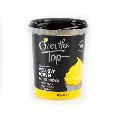 Over The Top Buttercream - Yellow 425g
